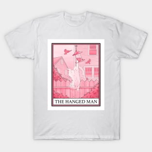 Hanged Man Cat Tarot T-Shirt